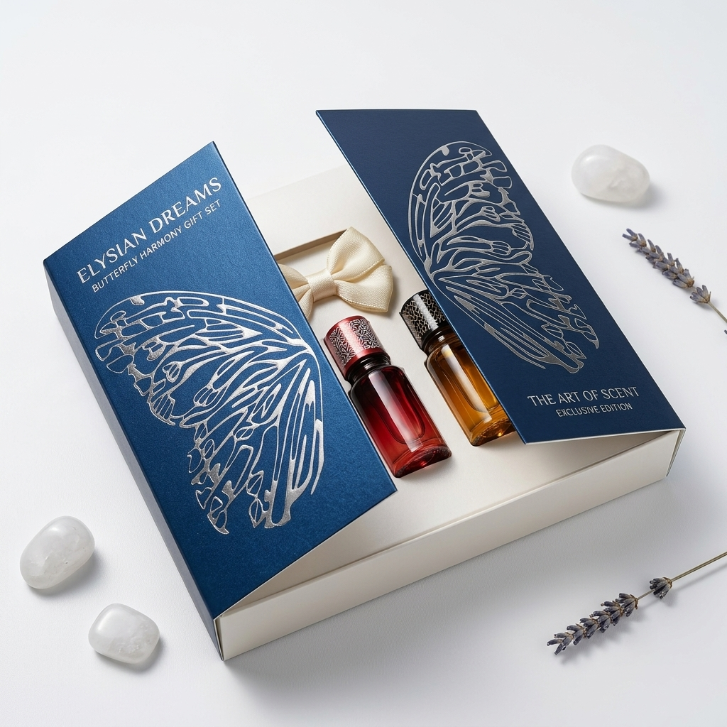 Limited edition perfume box design