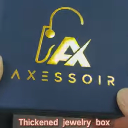 Le luxe que vous pouvez ressentir ! Boîte à bijoux épaisse